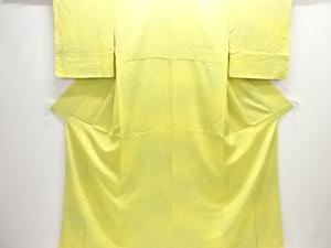 疋田模様織り出し暈し色無地着物